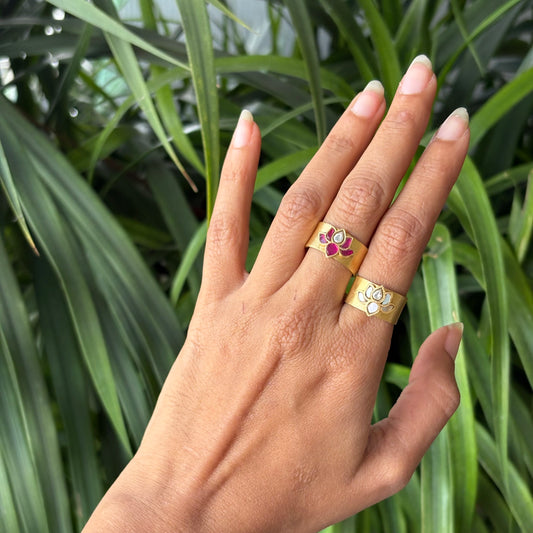 Kamal- Sol Adjustable Band Ring