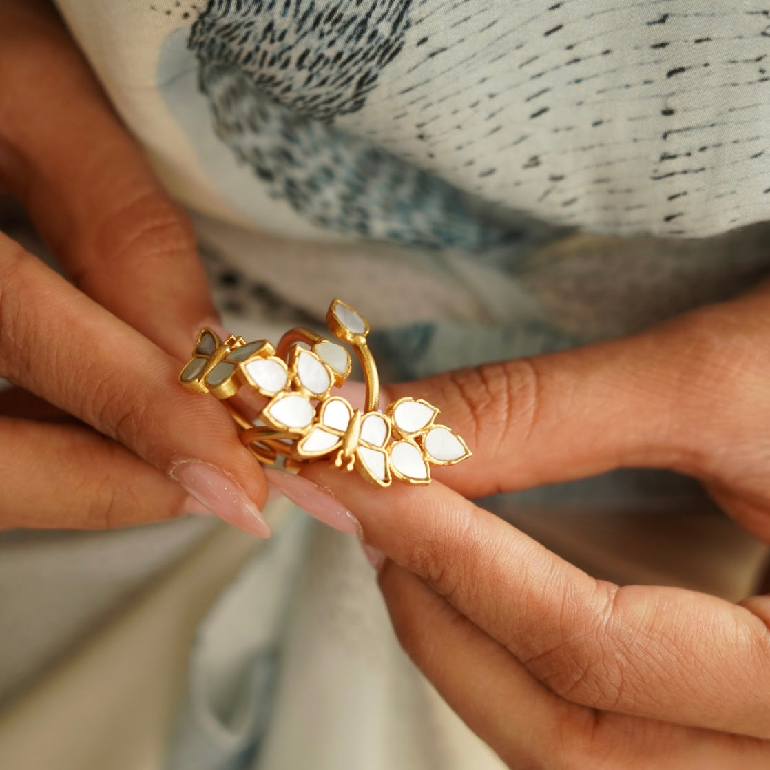 Vine Adjustable Ring