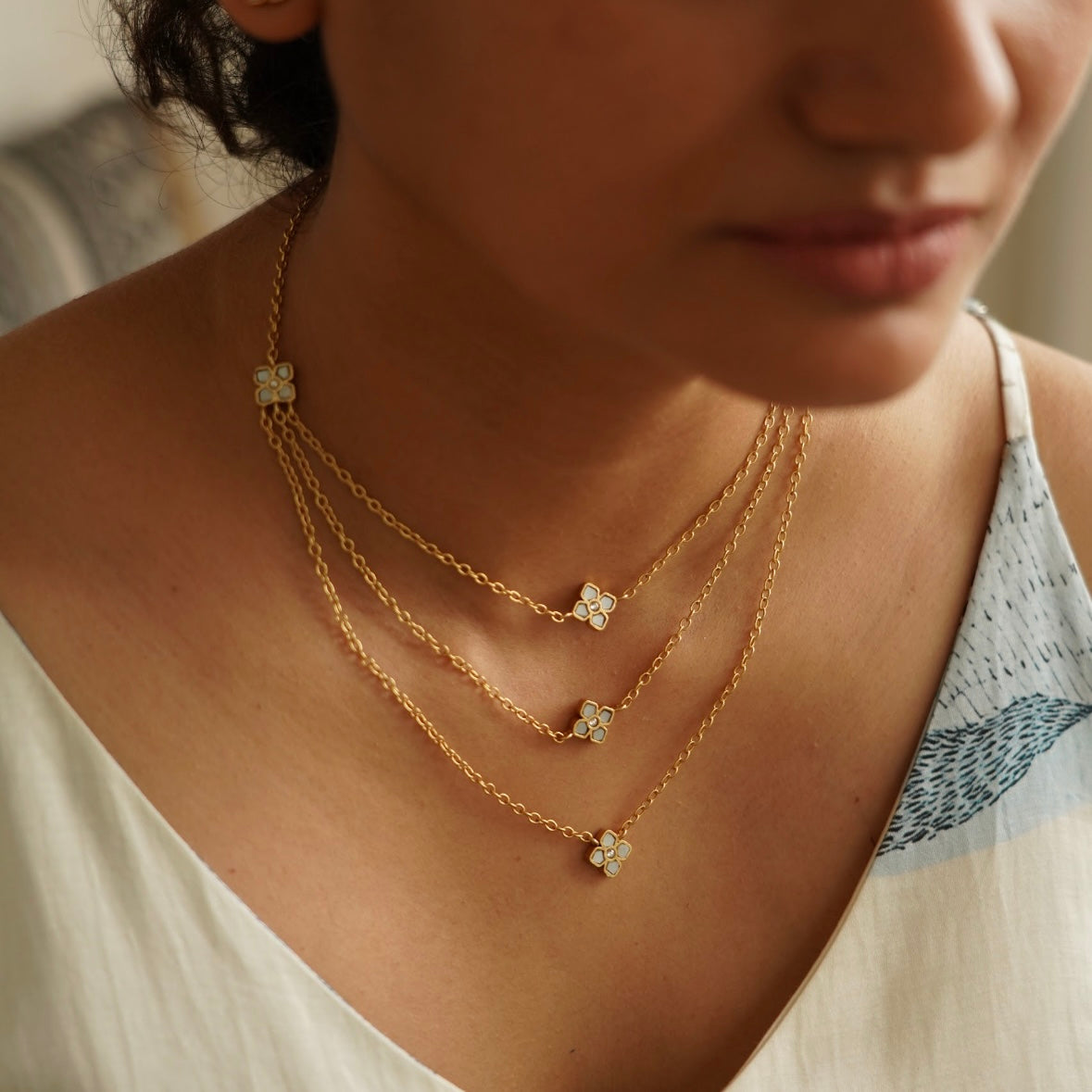 Ixora Layered Necklace