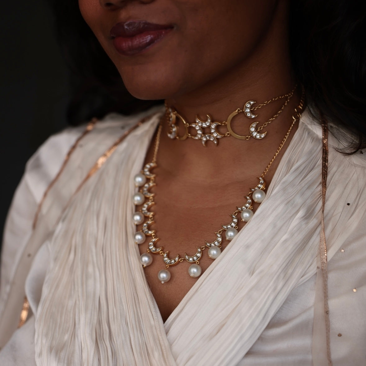 Selene Statement Necklace