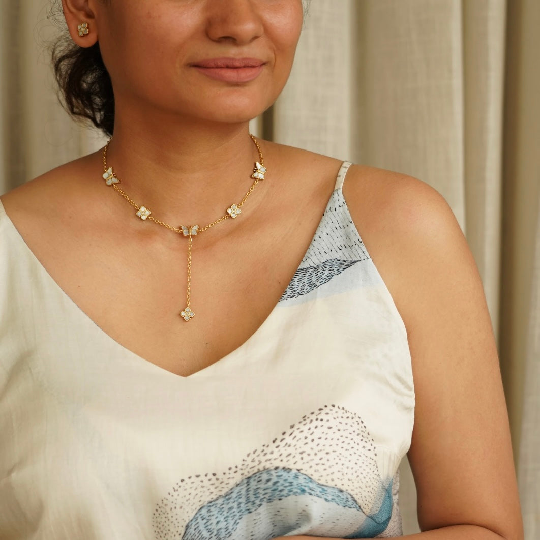 Mariposa Lariat Necklace