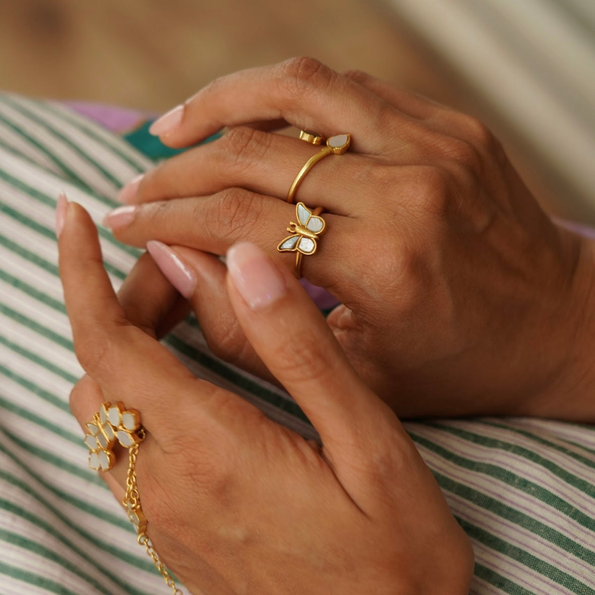 Vine Adjustable Ring