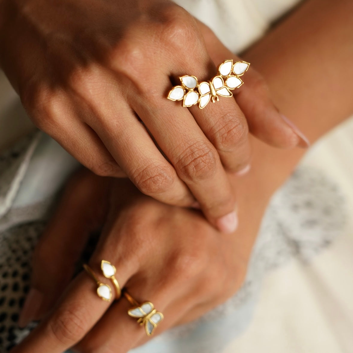 Vine Adjustable Ring