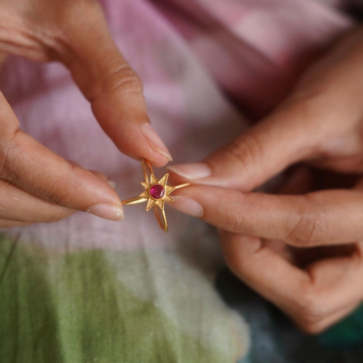 Choti Tara X Ring - Adjustable