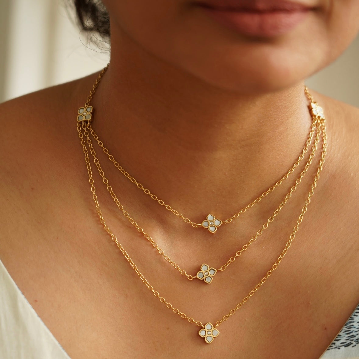 Ixora Layered Necklace