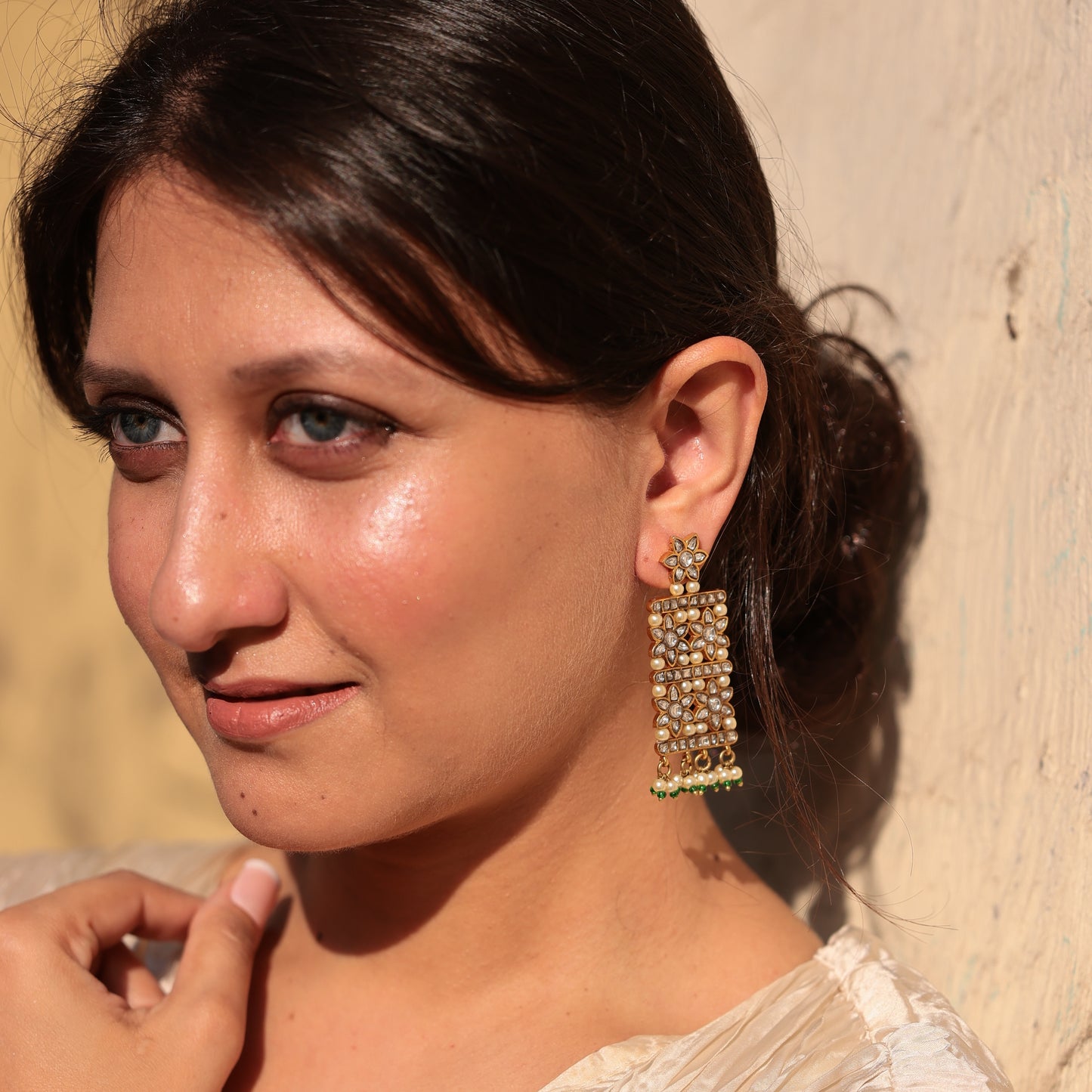 Mallipoo statement earrings - In Stock