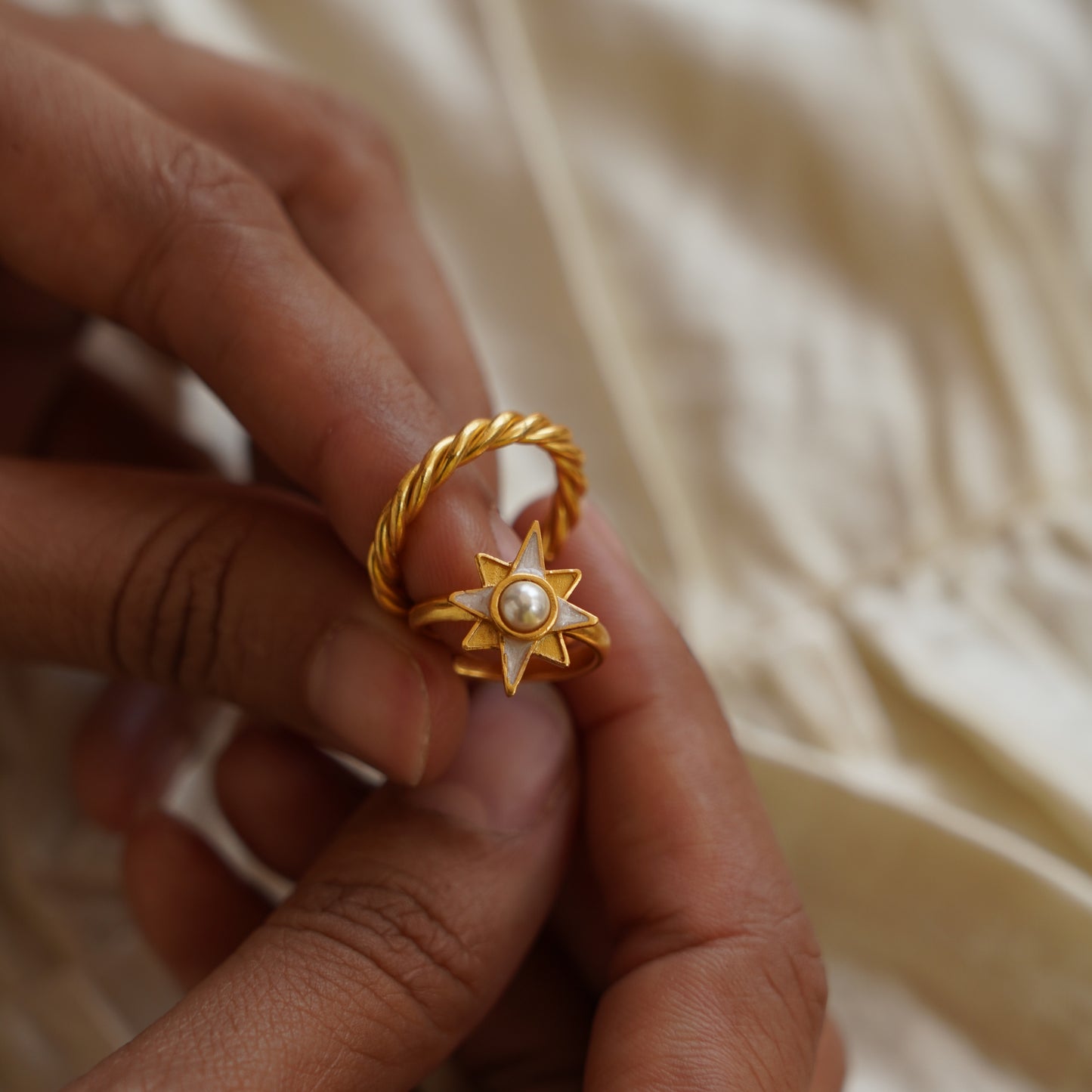 Choti Tara Ring Set