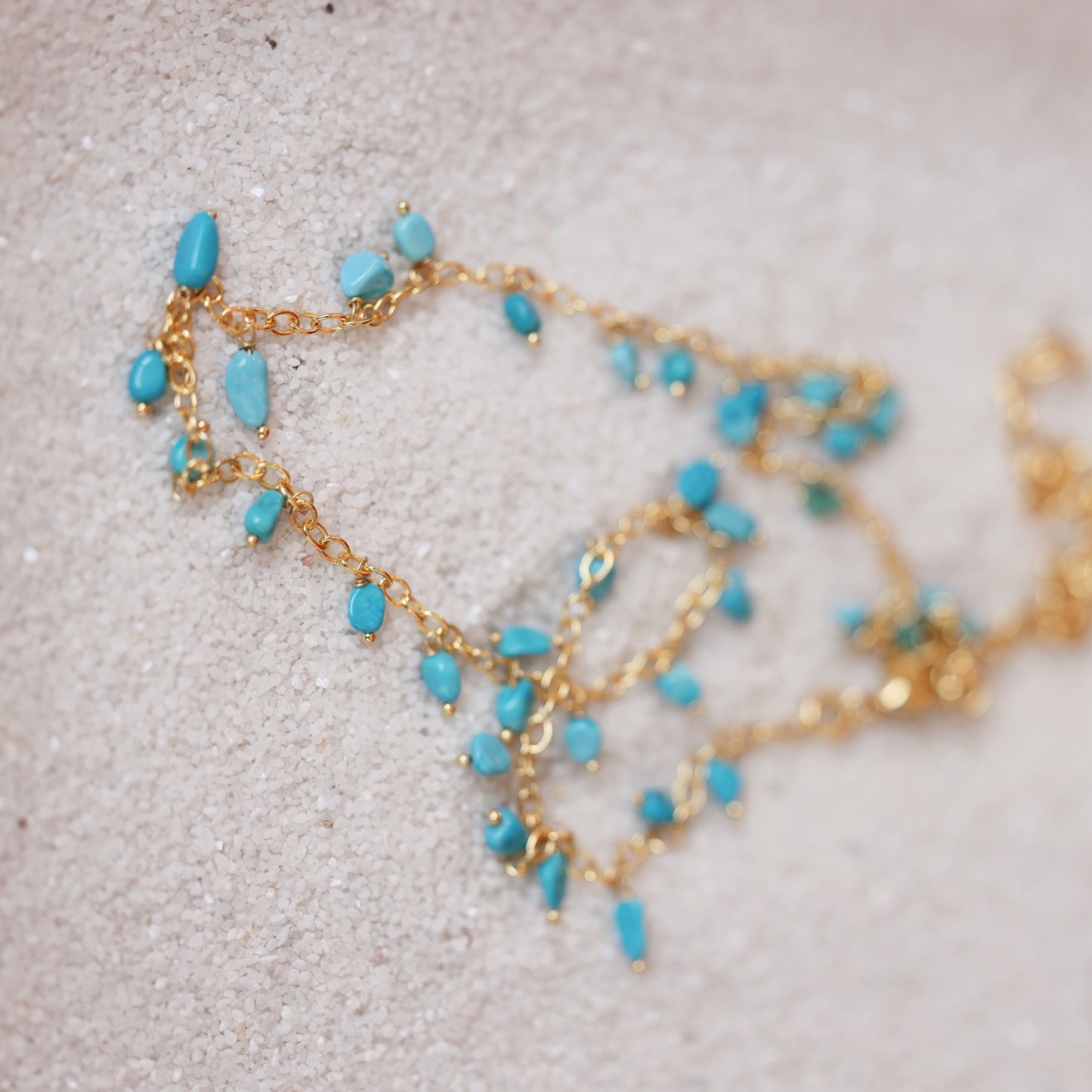 Firoza Drop Necklace