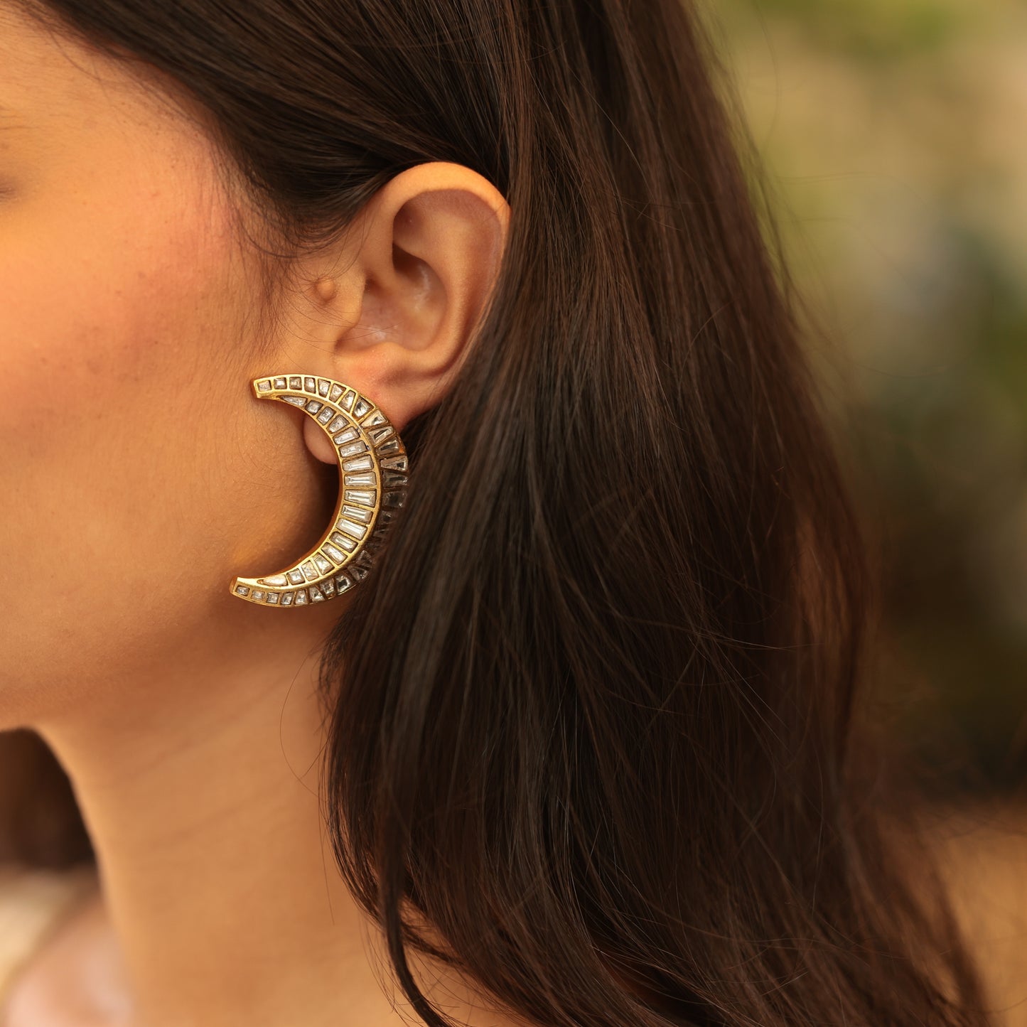 Chandni Statement Earrings -  made to order - 4 weeks