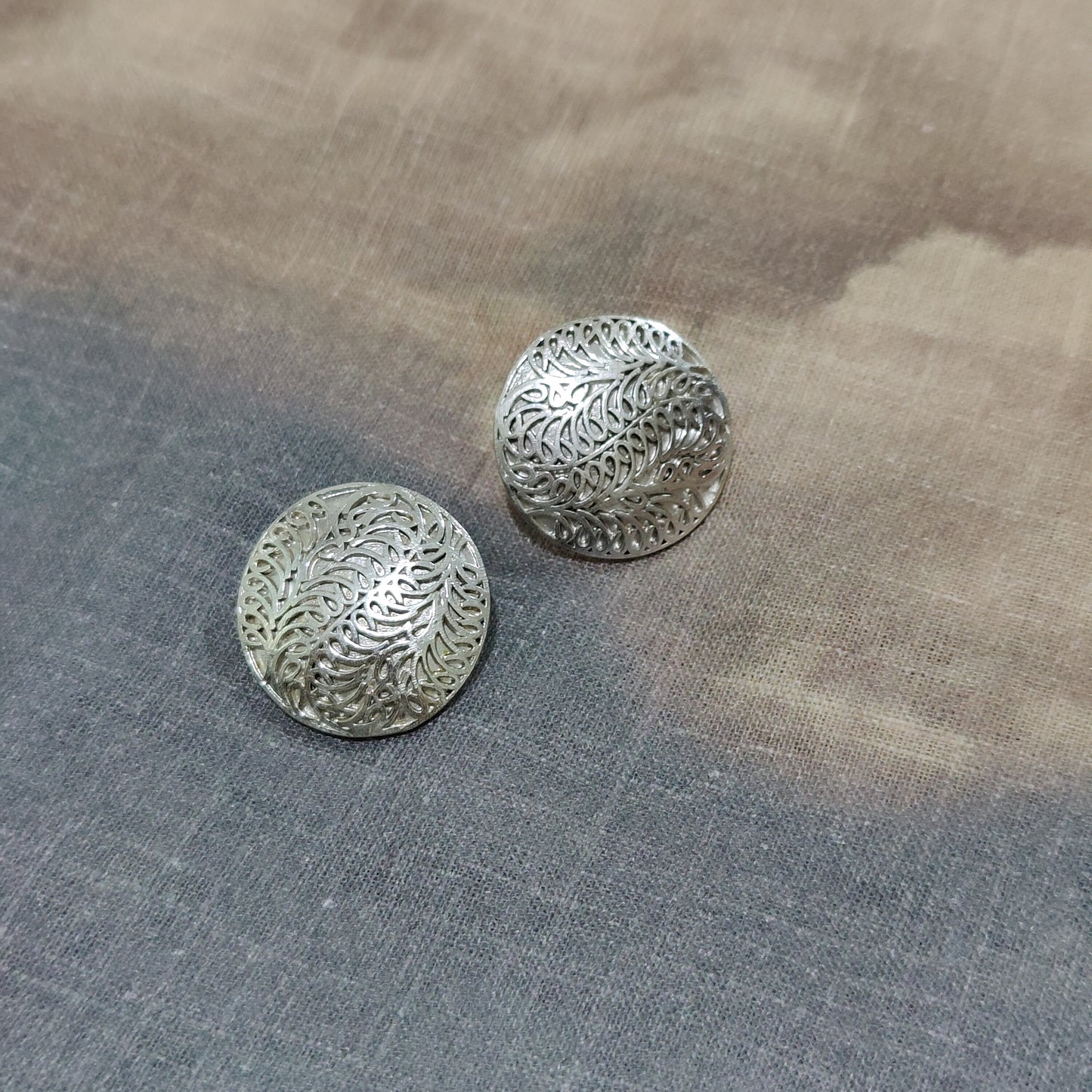 Haya Earrings - Silver Tone