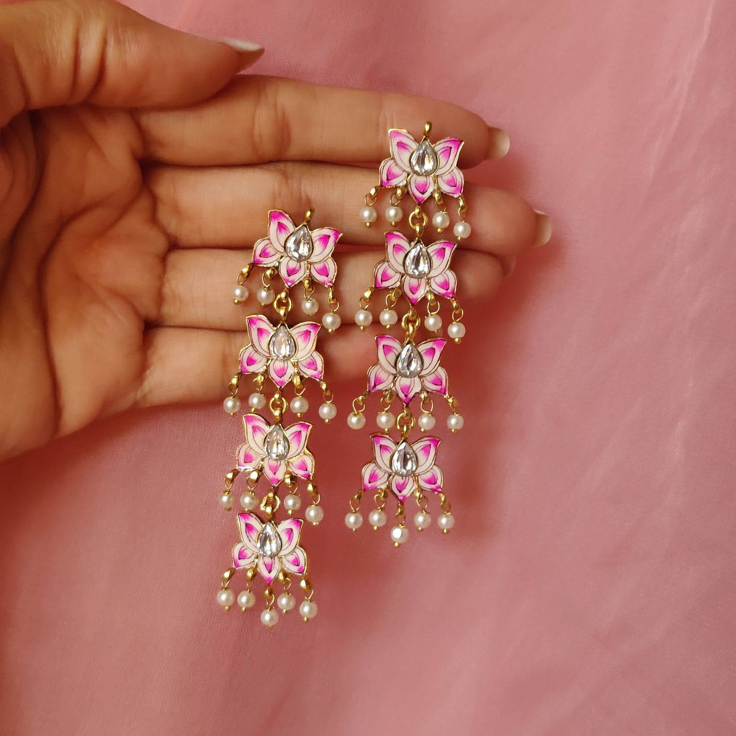 Padmalakshmi Statement Earrings