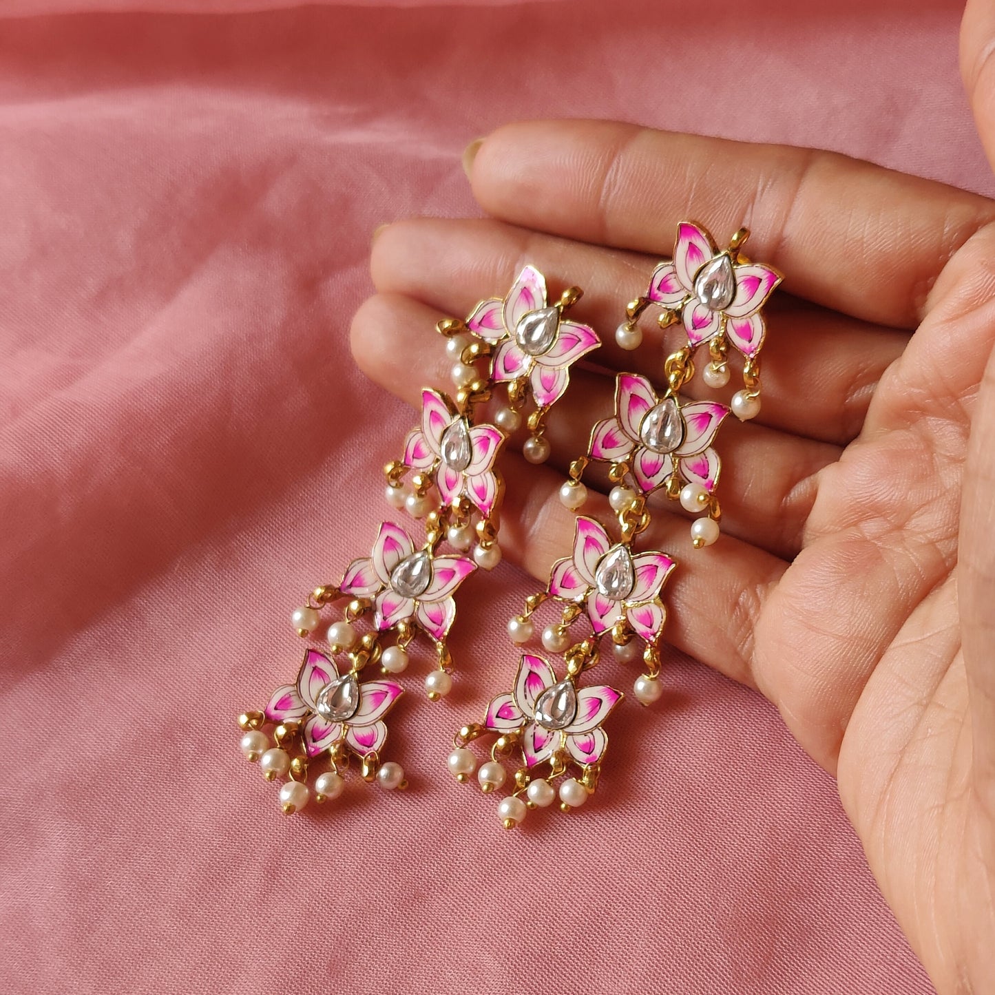 Padmalakshmi Statement Earrings