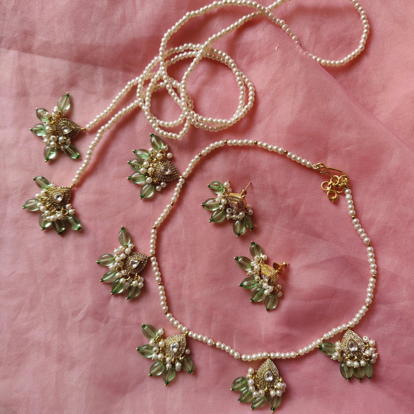 Samsara Necklace with studs
