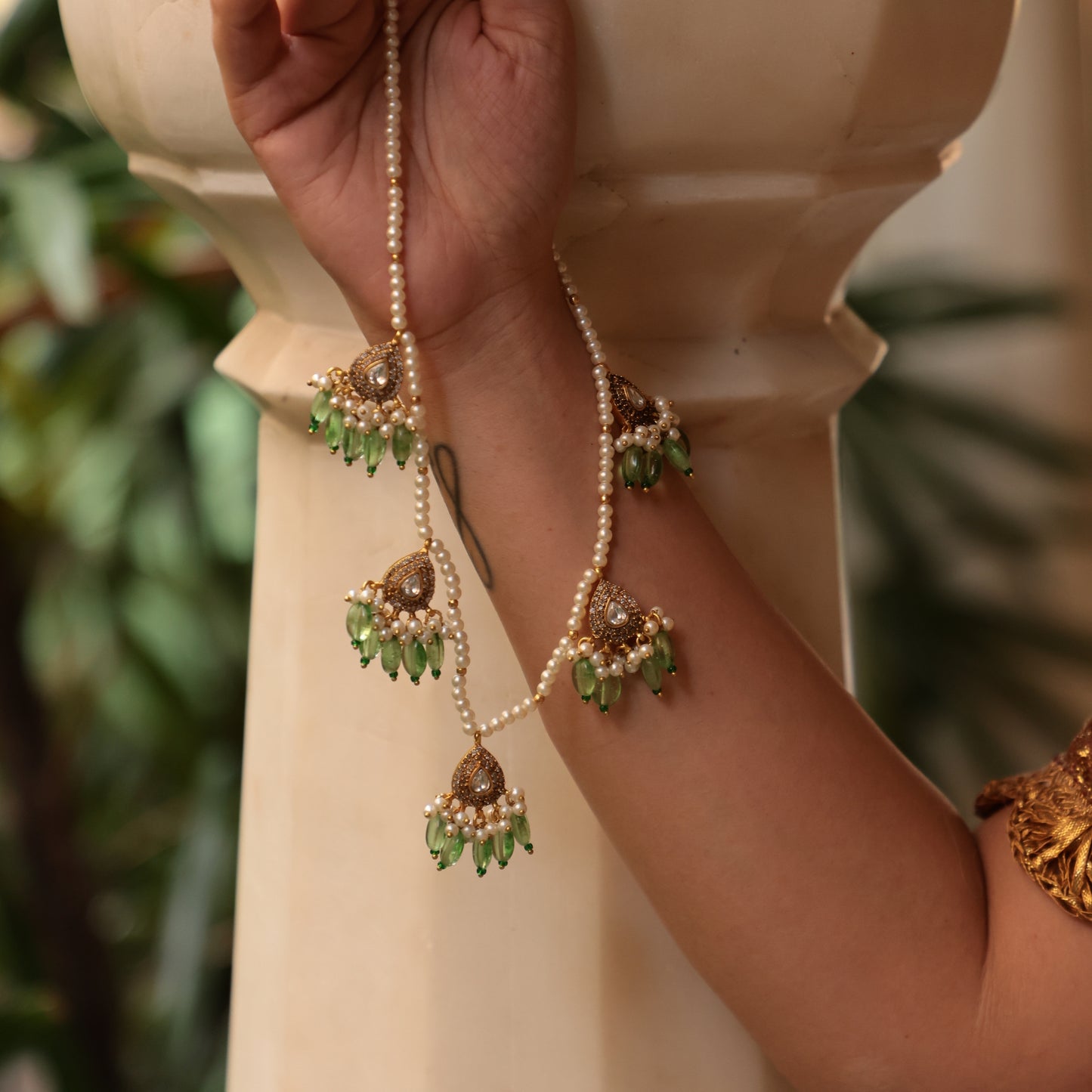 Samsara Necklace with studs