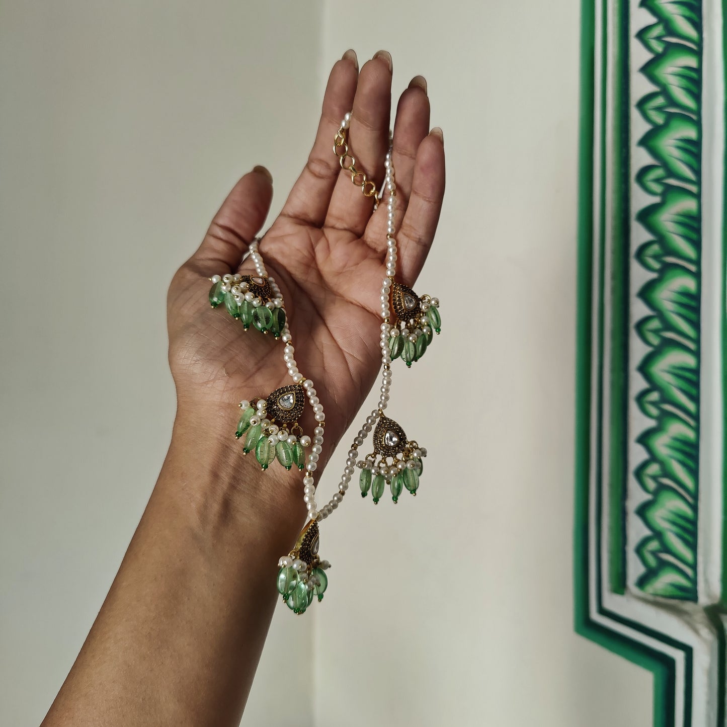 Samsara Necklace with studs