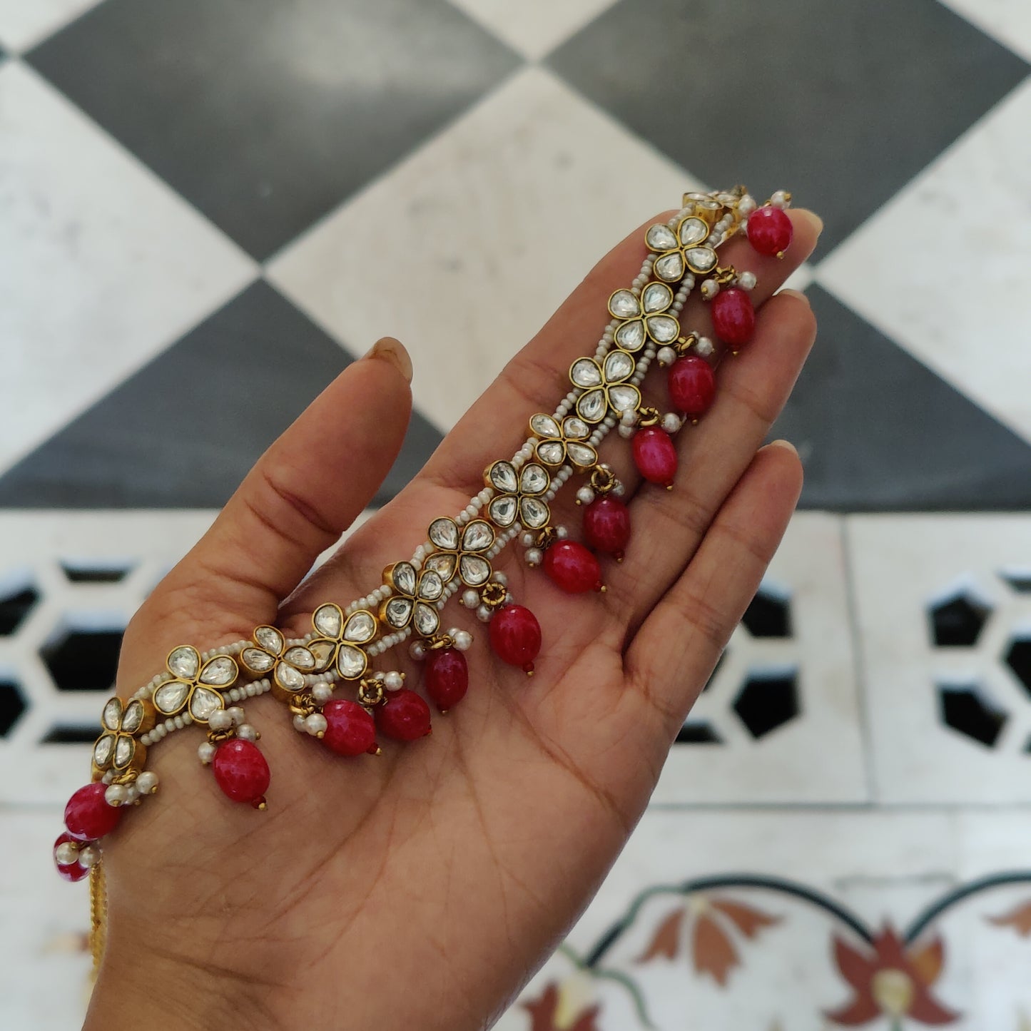 Maithili Choker with Studs
