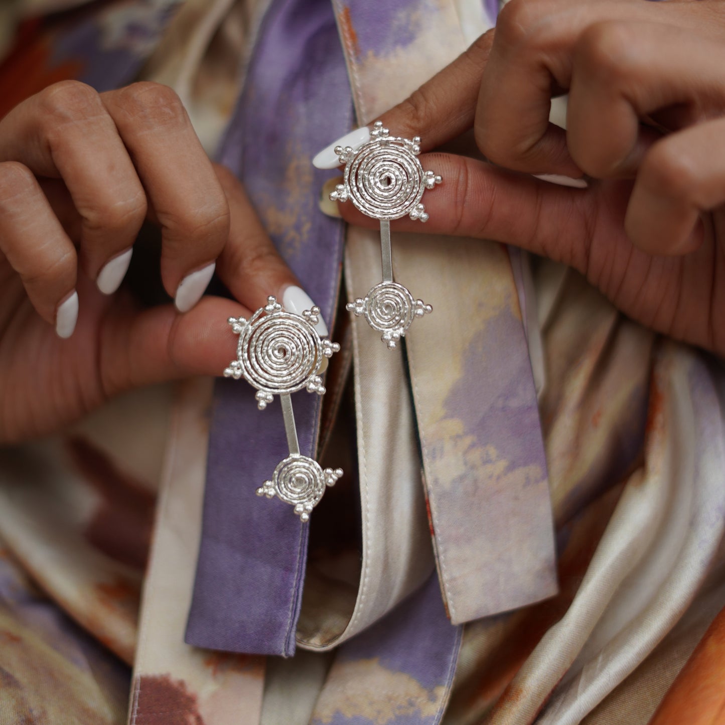 Tribe Surya Earrings