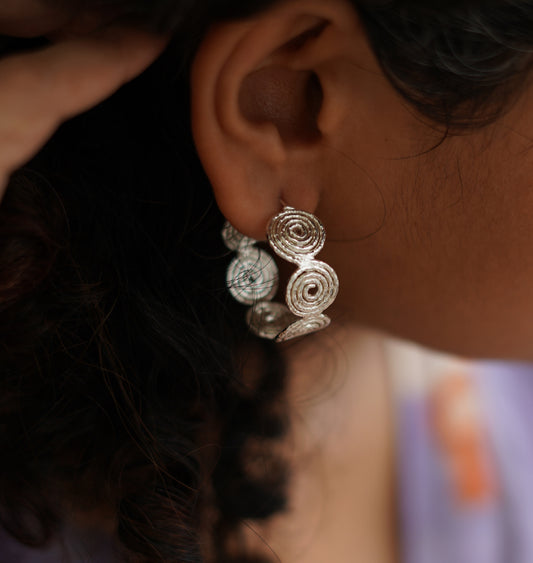 Tribe Hoop Earrings - mini