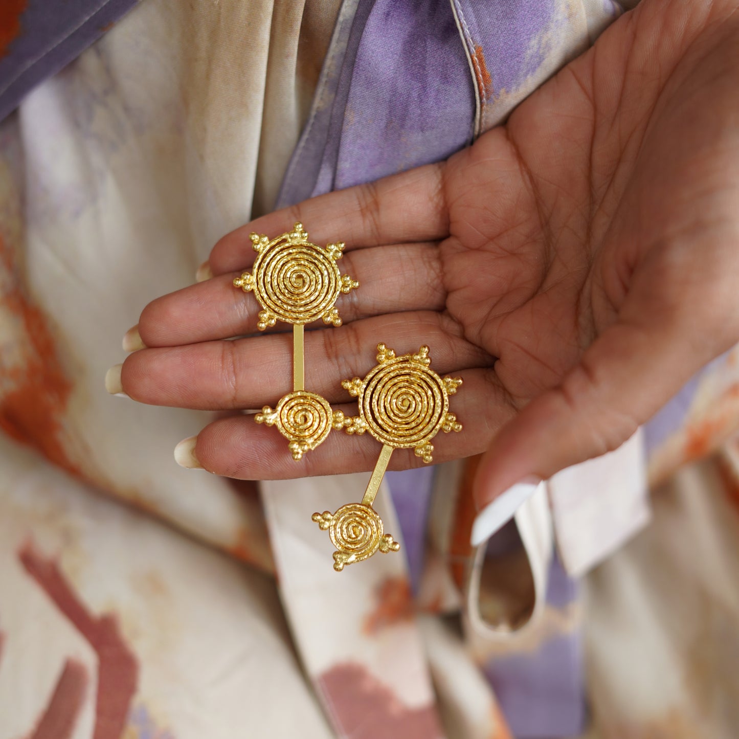 Tribe Surya Earrings