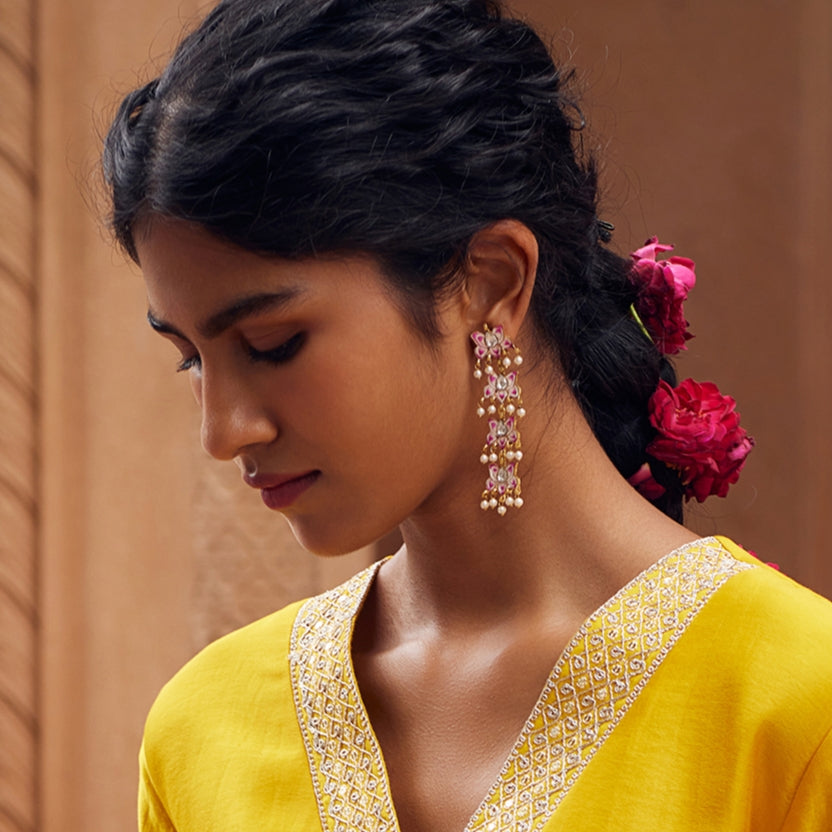 Padmalakshmi Statement Earrings