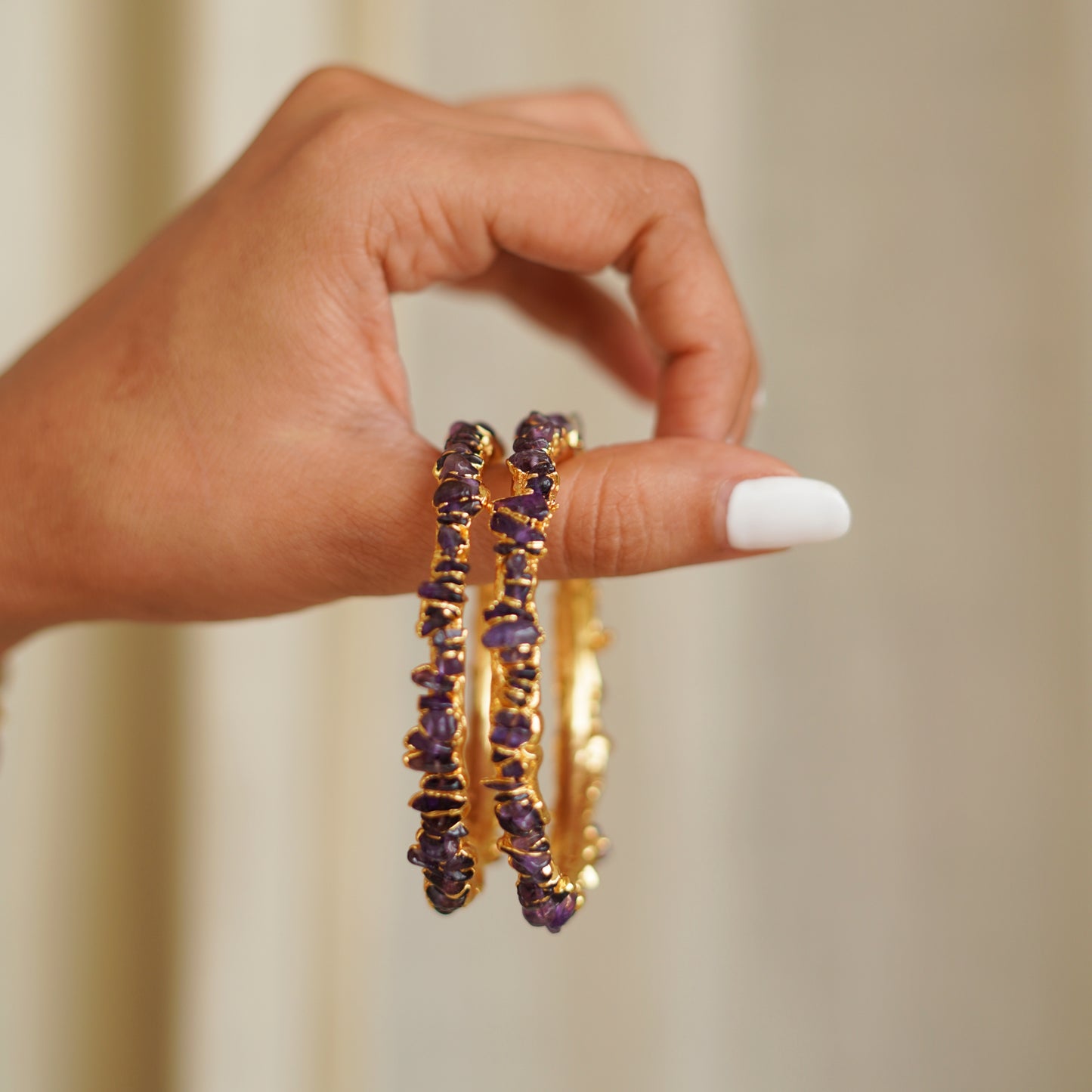 Jamun tumble bangle - Single - Made to order