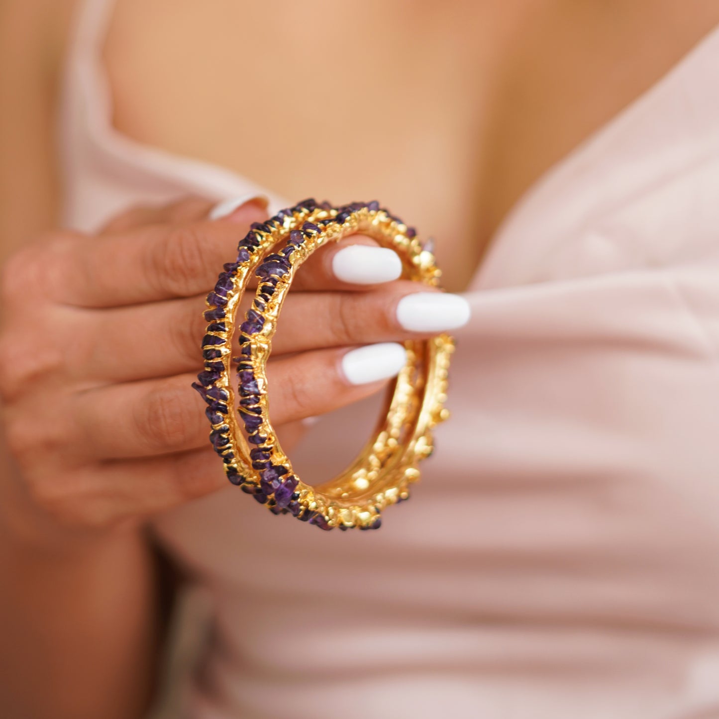 Jamun tumble bangle - Single - Made to order