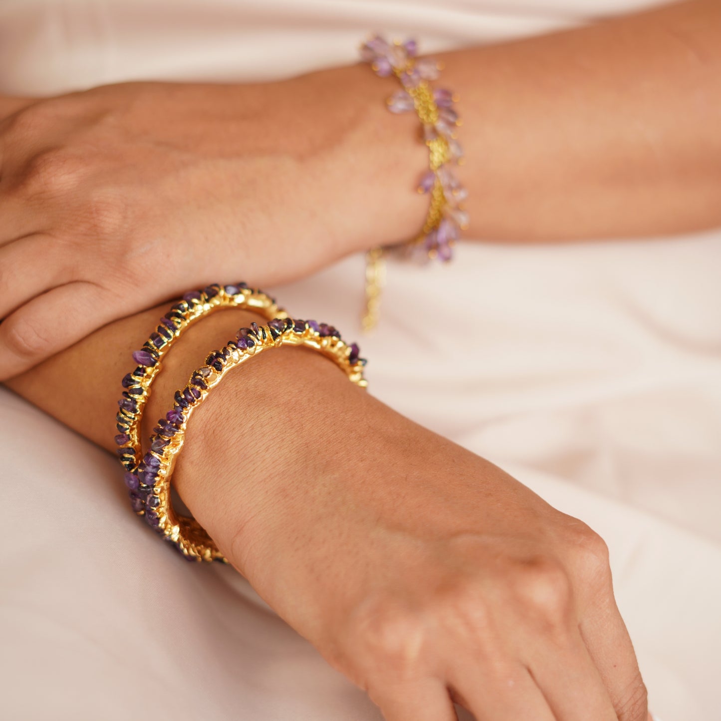 Jamun tumble bangle - Single - Made to order