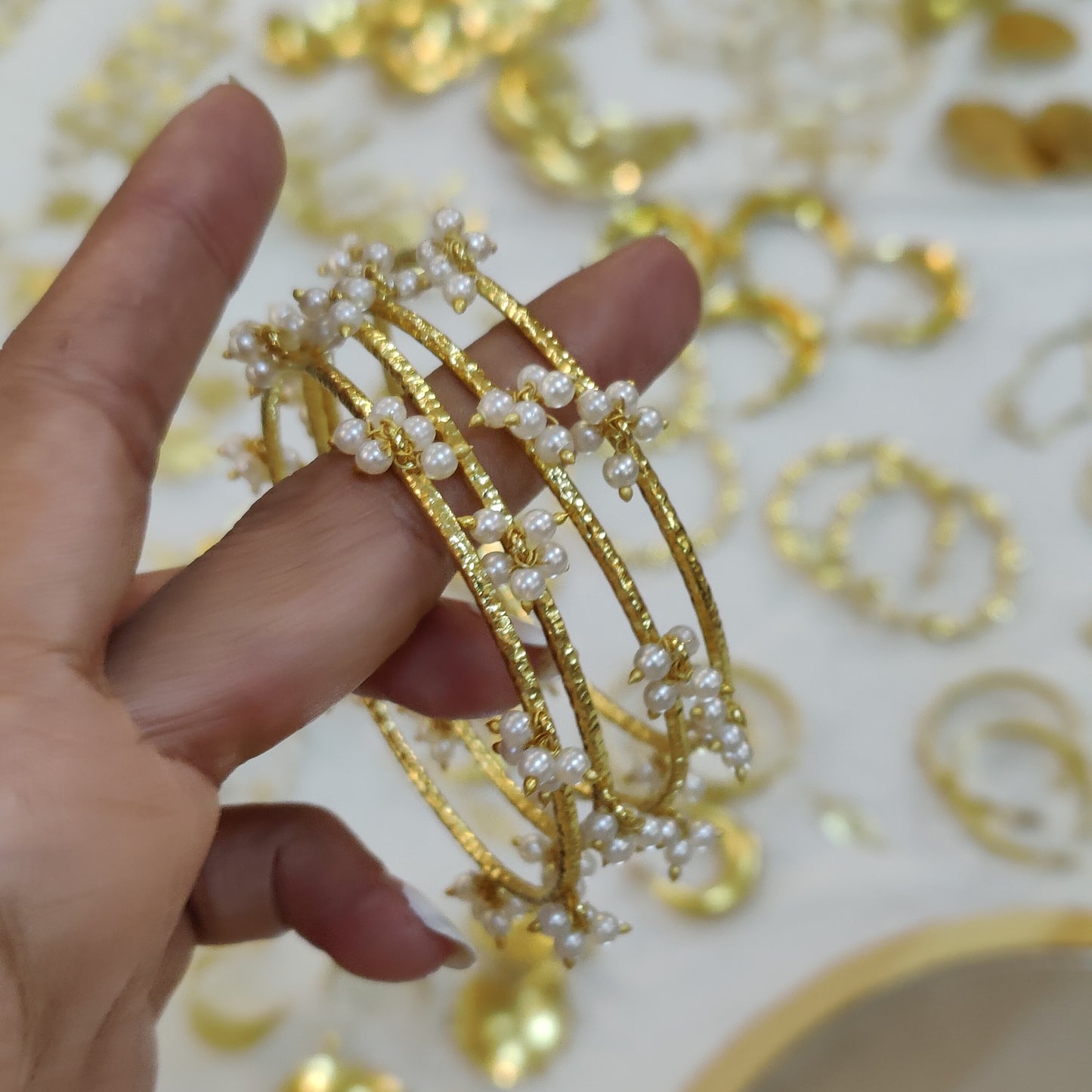 Laila Bangle - Pair