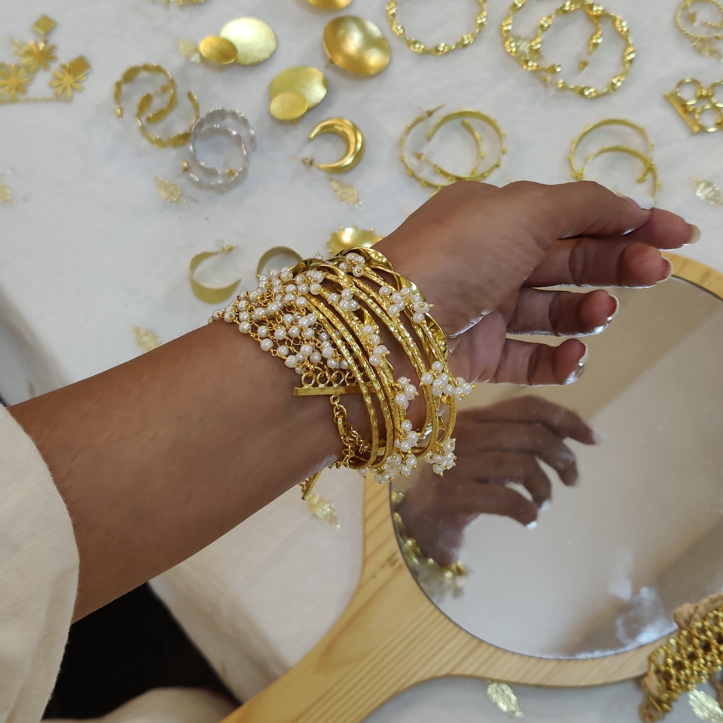Laila Bangle - Pair