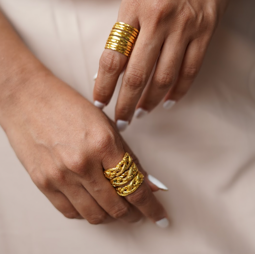 Braided Adjustable ring