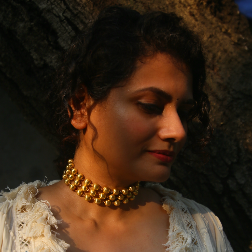 3 Layered Bauble Necklace