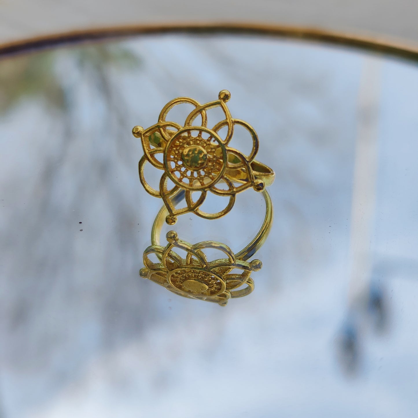 Mini Mandala Ring
