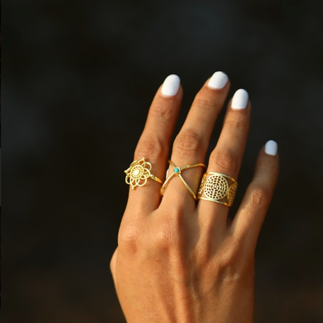 Mini Mandala Ring