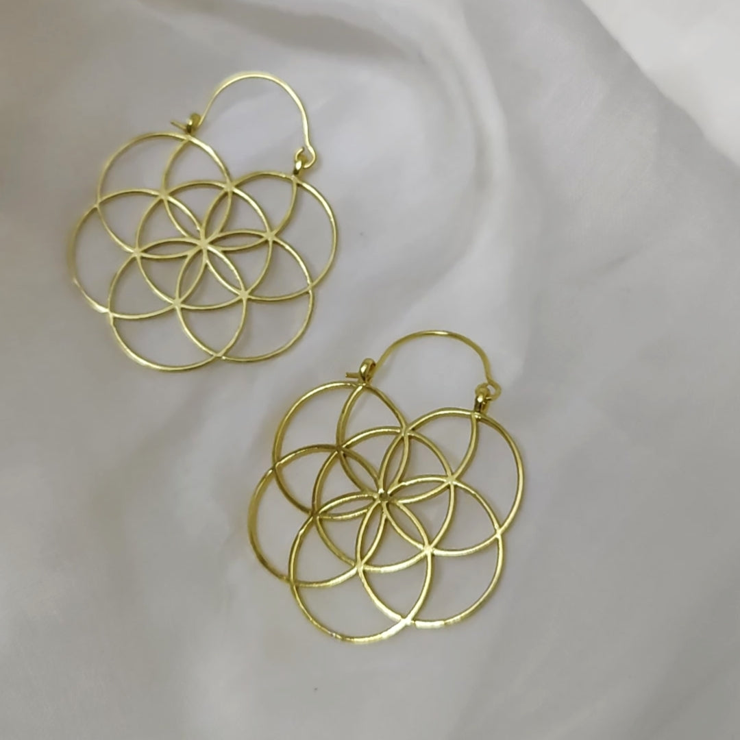 Seed of Life Earrings