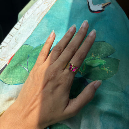 Mariposa - Sol Adjustable Band Ring