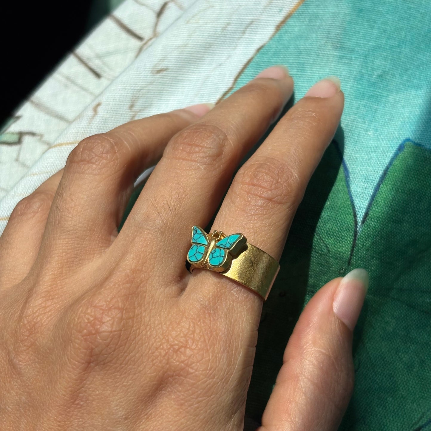 Mariposa - Sol Adjustable Band Ring