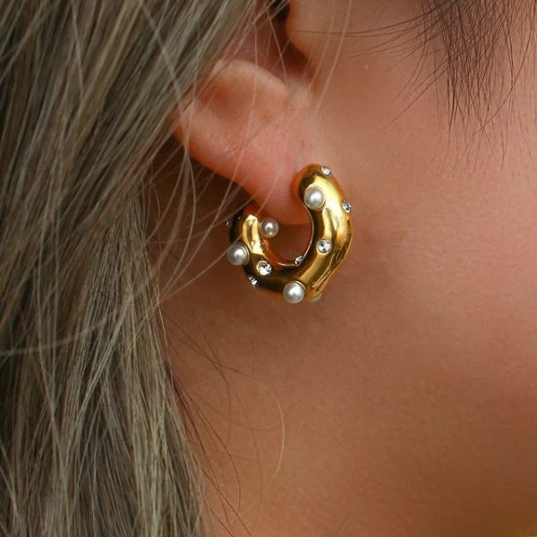 Glimmer Hoop Earrings