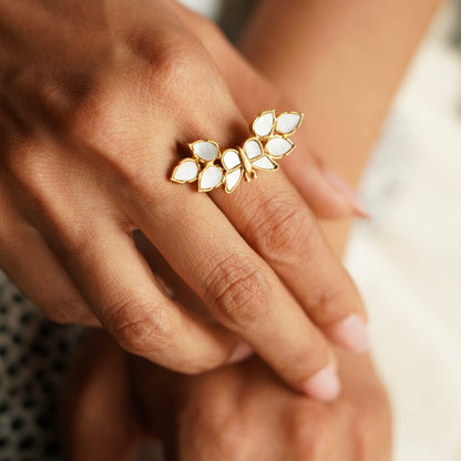 Mariposa Statement Adjustable Ring