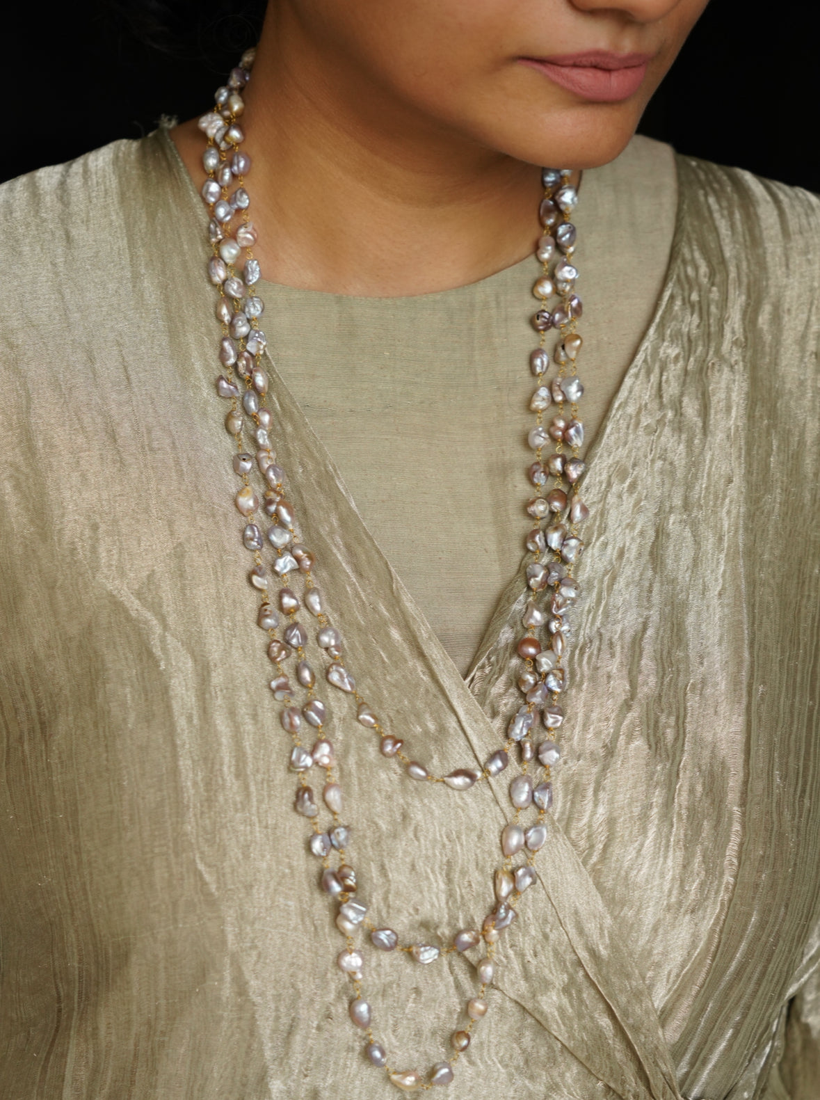 Laila Multilayer rope - Grey/Large