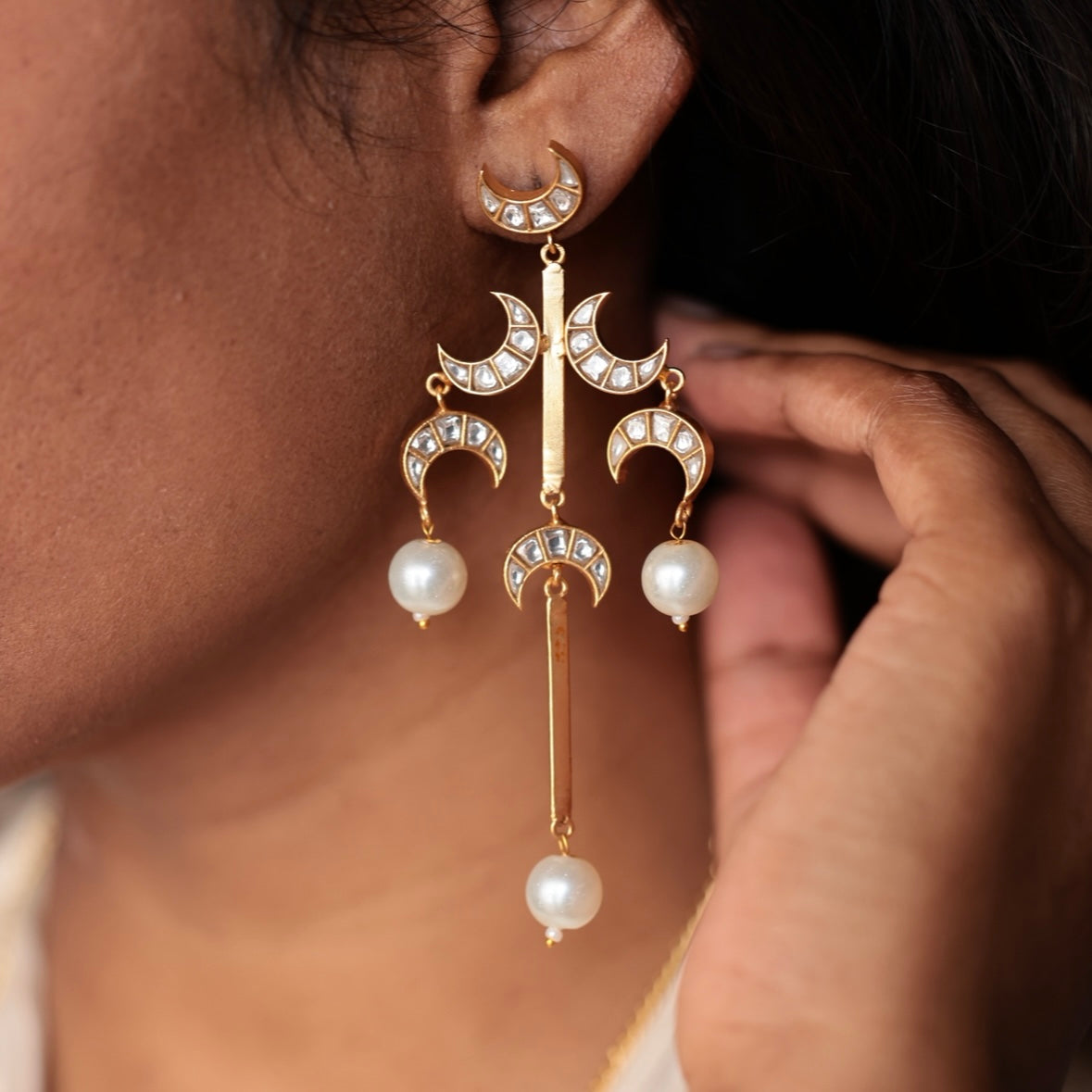Selene Statement Earrings