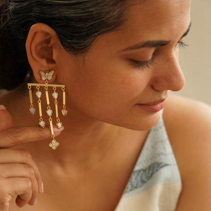 Mariposa Cascade Earrings XL