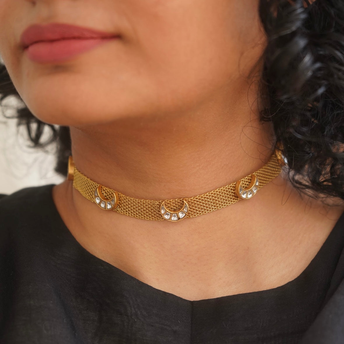 Selene Mesh Choker