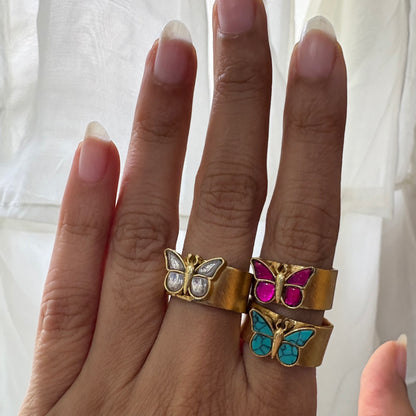 Mariposa - Sol Adjustable Band Ring
