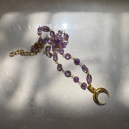 Jamun nugget necklace