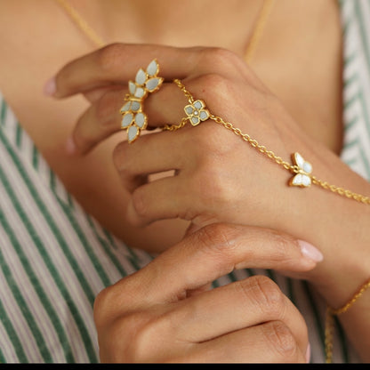 Mariposa Statement Adjustable Ring