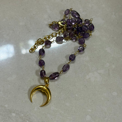 Jamun nugget necklace