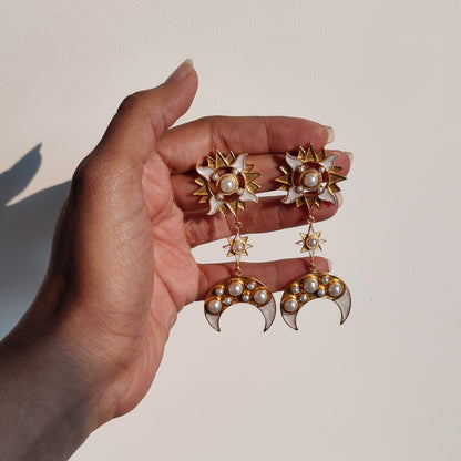 Vishwa Statement Earrings