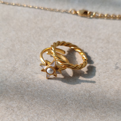 Choti Tara Ring Set