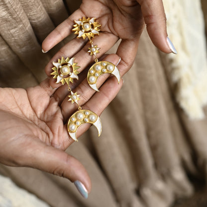 Vishwa Statement Earrings