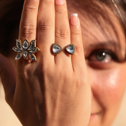 Kundan Duo ring